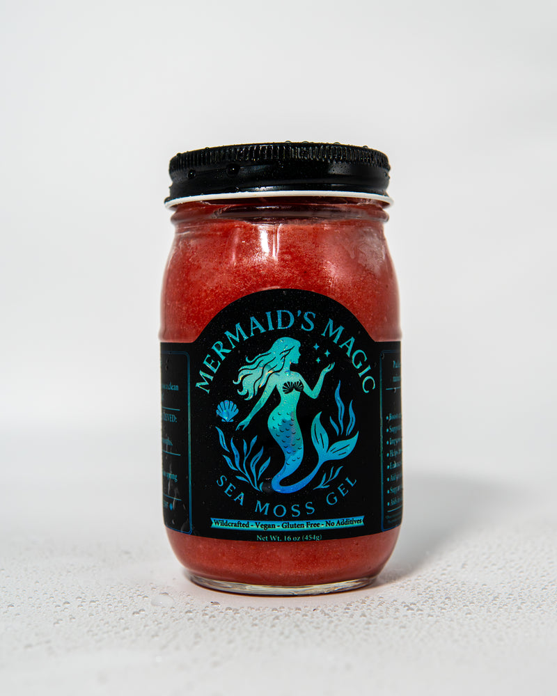 Strawberry Flavor Sea Moss Gel