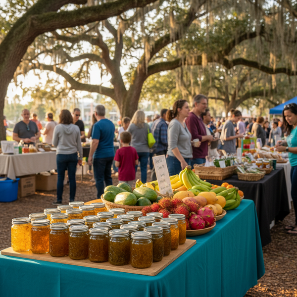 Fresh Sea Moss Gel at Panama City Farmers Market