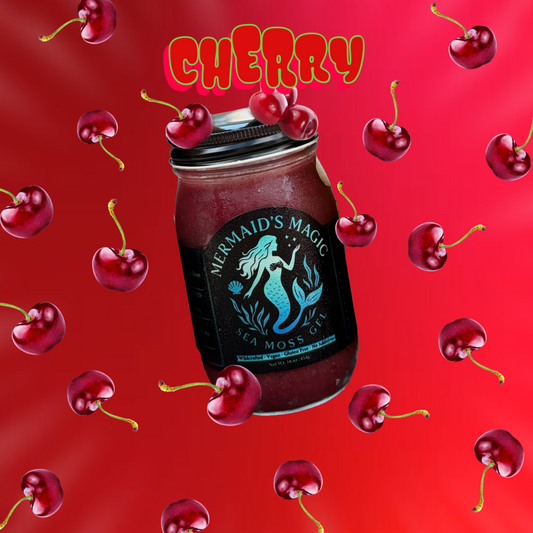 Cherry Flavor Sea Moss Gel
