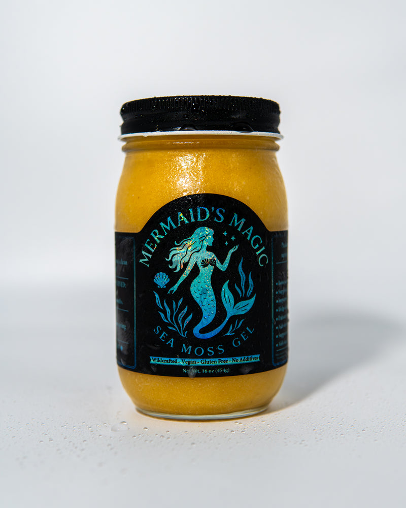 Mango Flavor Sea Moss Gel
