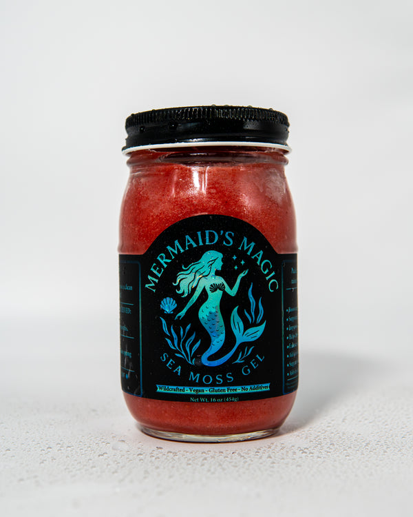 Strawberry Flavor Sea Moss Gel