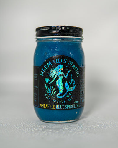 Pineapple with Blue Spirulina