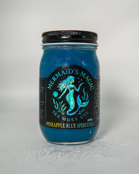 Pineapple with Blue Spirulina