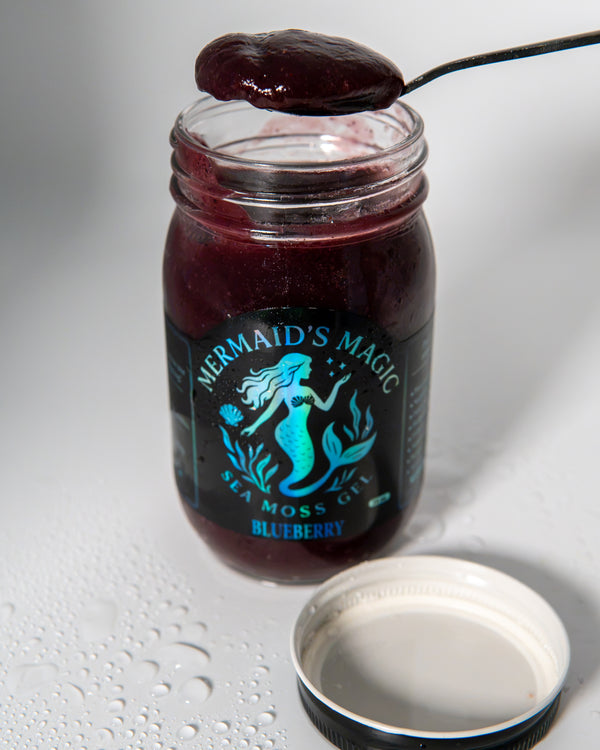 Blueberry Flavor Sea Moss Gel