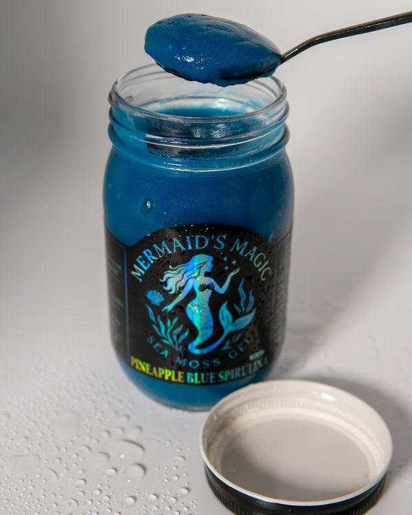 Pineapple with Blue Spirulina