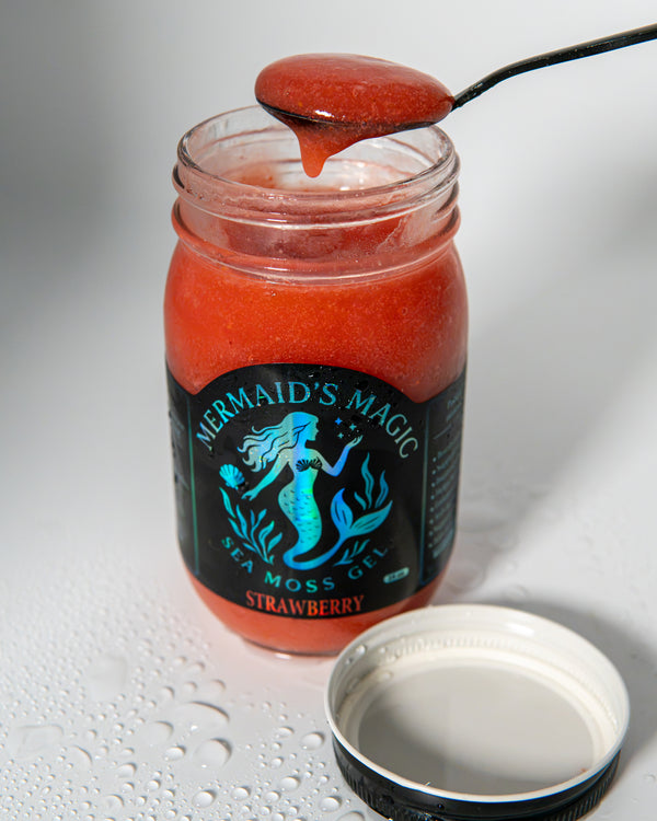 Strawberry Flavor Sea Moss Gel