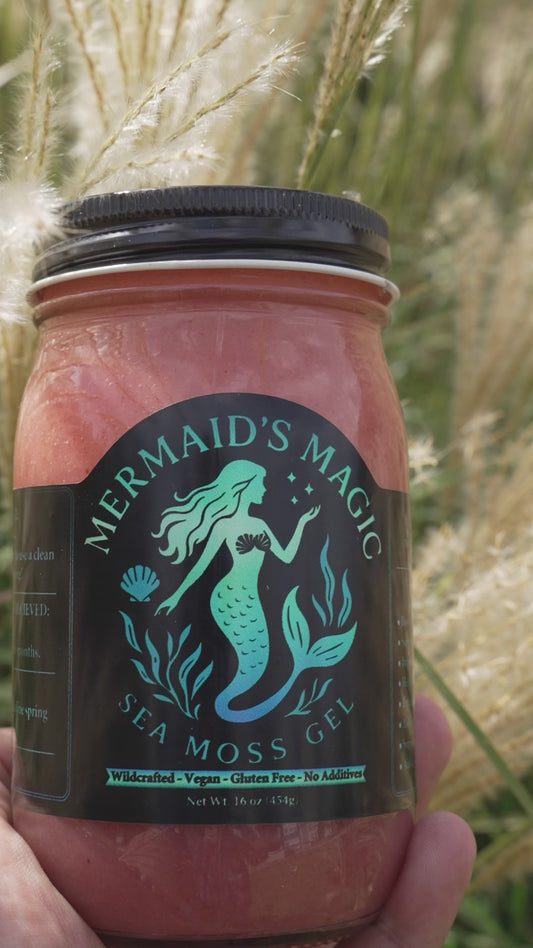 Strawberry Flavor Sea Moss Gel